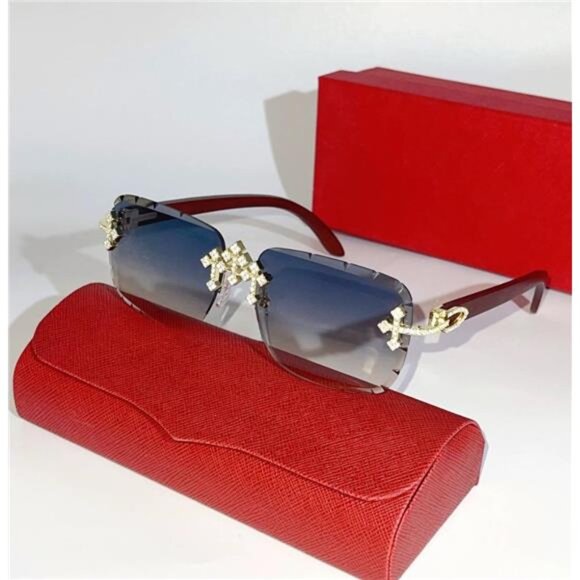 Accessories | Fashion Custom Handmade Luxury Diamond Rapper Glasses Men ...